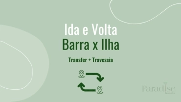 Ida e Volta - Barra da Tijuca x Ilha Grande - Transfer + Travessia